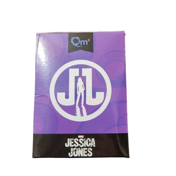 Marvel Figure Q-Fig As Seen On Netflix Jessica Jones Quantum Mechanix Action - Picture 3 of 5